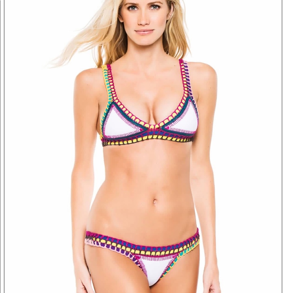 Kiini white bikini